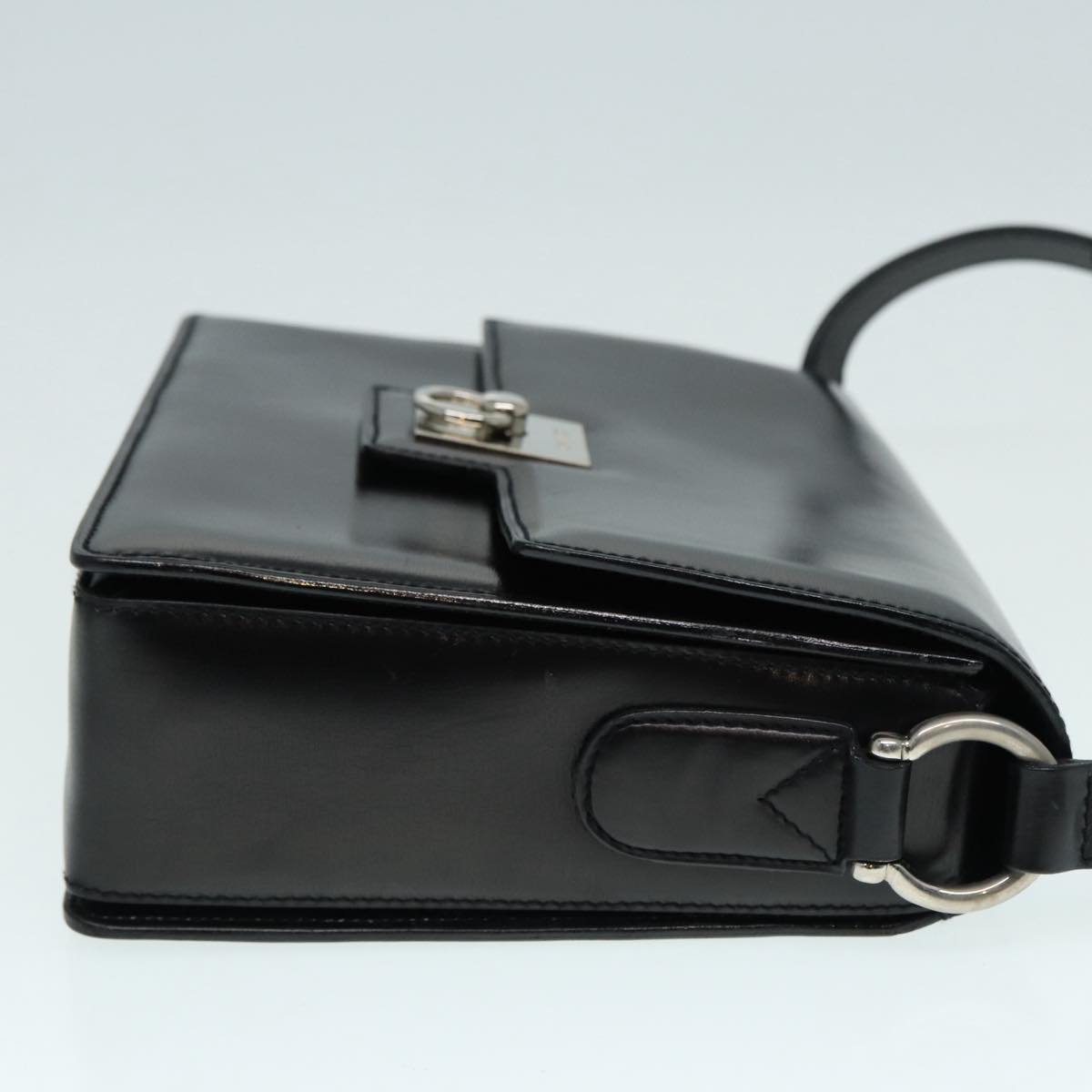 Céline Gancini, Black, Leather, shoulder