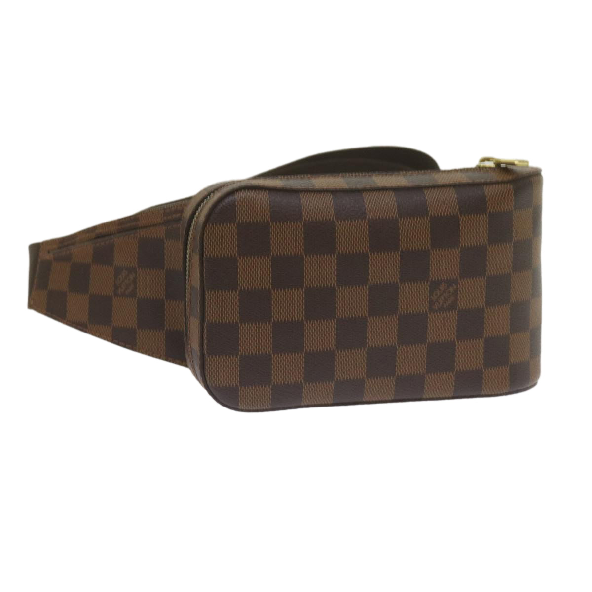 Louis Vuitton Geronimos, Brown, Canvas, shoulder