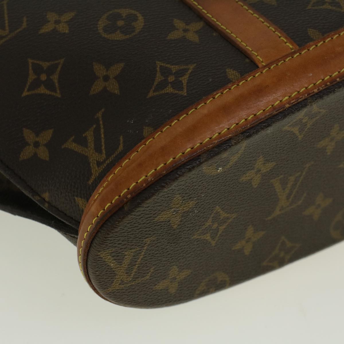 Louis Vuitton Babylone, Brown, Canvas, tote