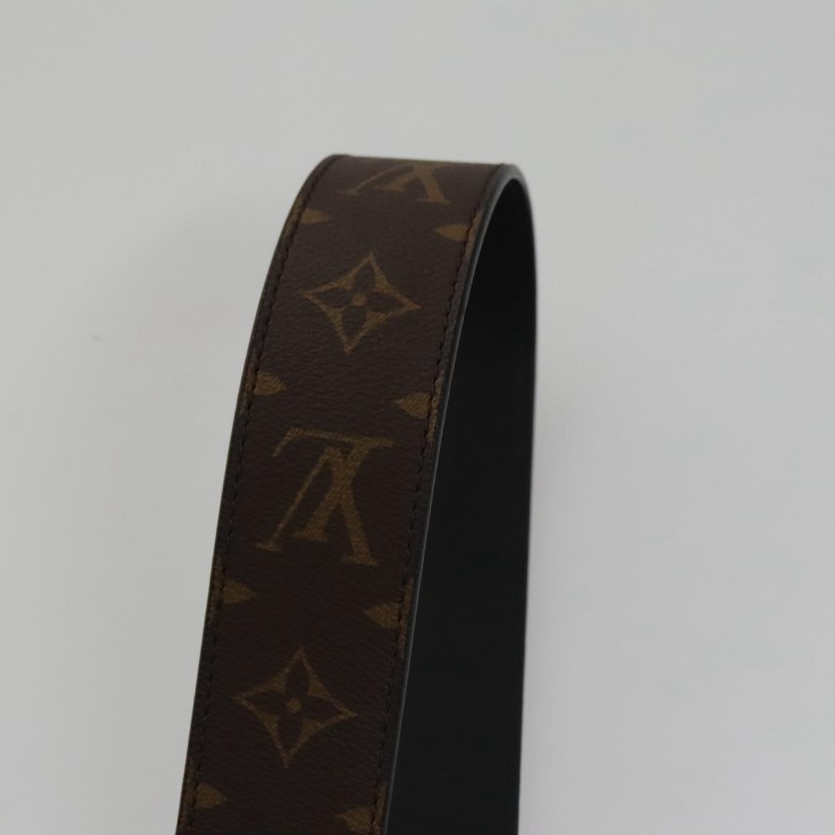 Louis Vuitton Bandoulière de sac, Brown, Canvas, wallet