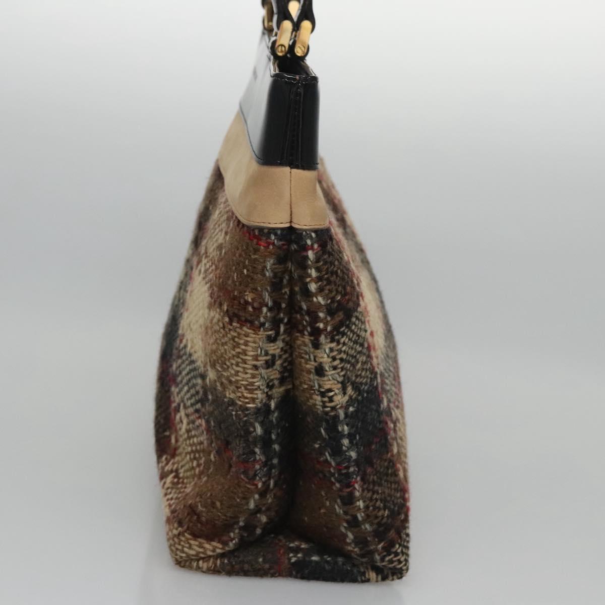 Burberry Nova Check Tote canvas check pattern, MULTICOLOUR, WOOL, Tote bag