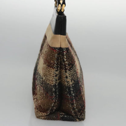 Burberry Nova Check Tote canvas check pattern, Multicolour, Wool, Handbag
