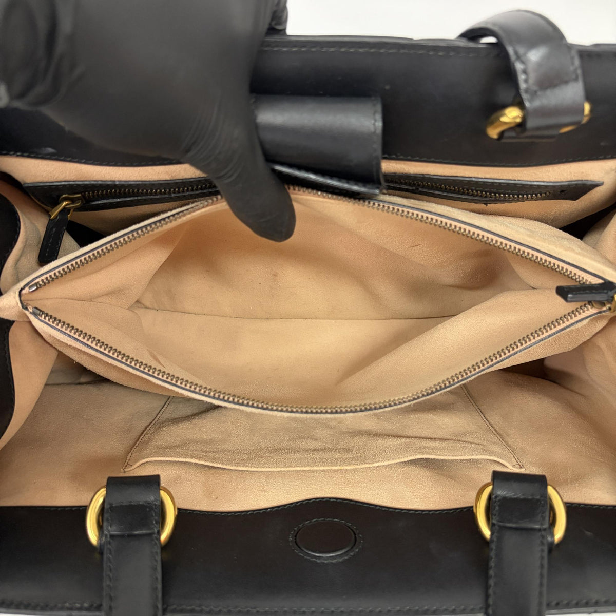Gucci GG Marmont Matelasse Leather, Black, Leather, Tote Bag
