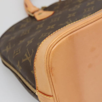 Louis Vuitton Alma, Brown, Canvas, handbag