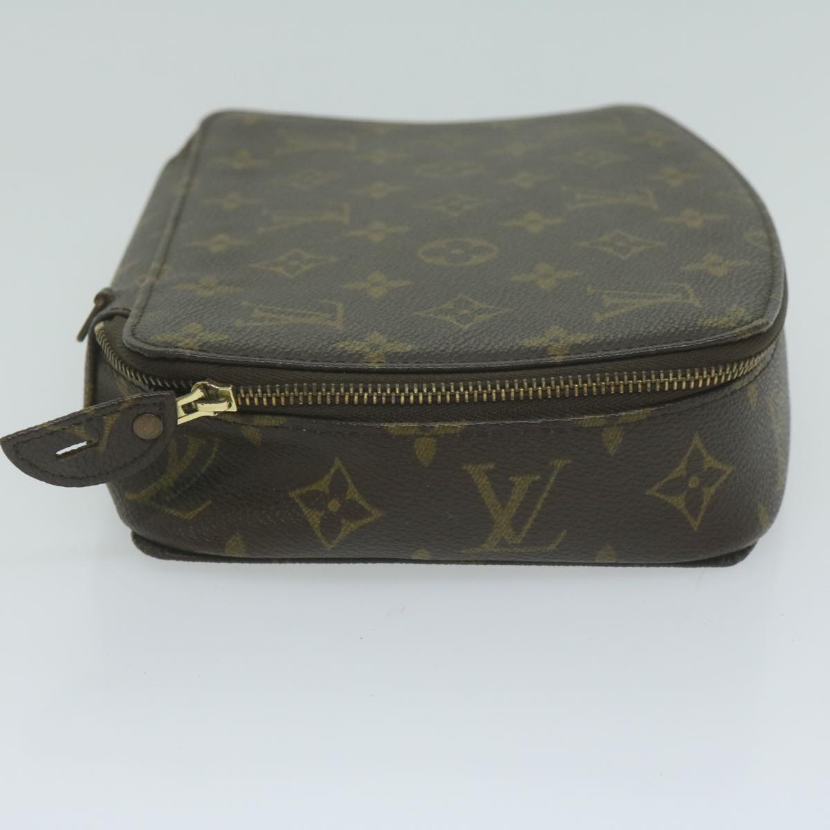 Louis Vuitton Monte Carlo, Brown, Canvas, clutch