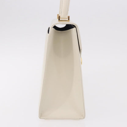 Saint Laurent Vintage handbag Leather, White, Leather, Handbag