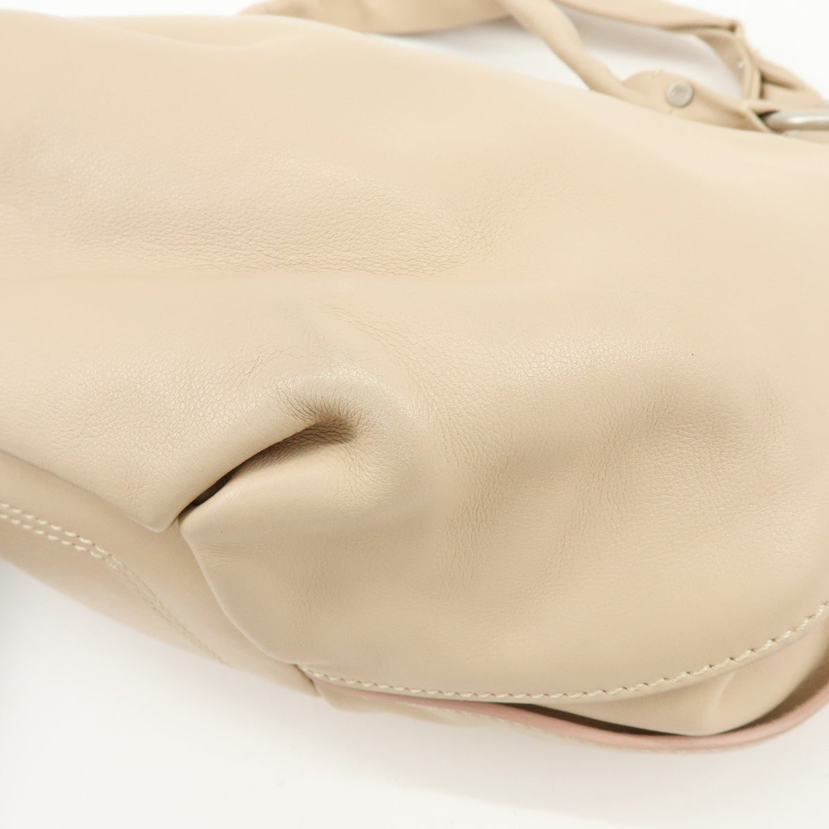 Celine Bittersweet Leather, Beige, Leather, Handbag