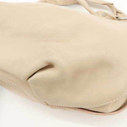 Celine Bittersweet Leather, Beige, Leather, Handbag