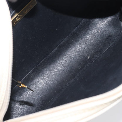 Saint Laurent Vintage Shoulder bag Leather, Beige, Leather, Shoulder Bag