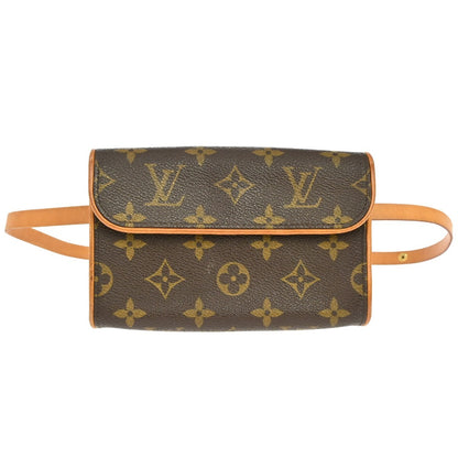 Louis Vuitton Florentine Monogram, Brown, Canvas, Clutch