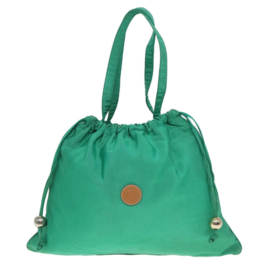 Fendi, Green, Synthetic, tote