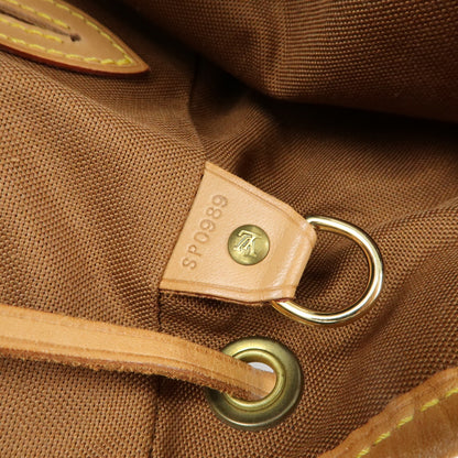 Louis Vuitton Vintage Montsouris Monogram Canvas, Brown, Canvas, Backpack
