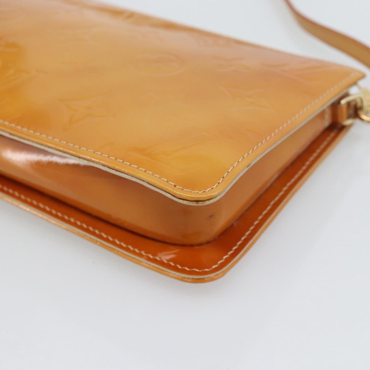 Louis Vuitton Lexington Pochette Patent Leather, Beige, Patent Leather, Clutch