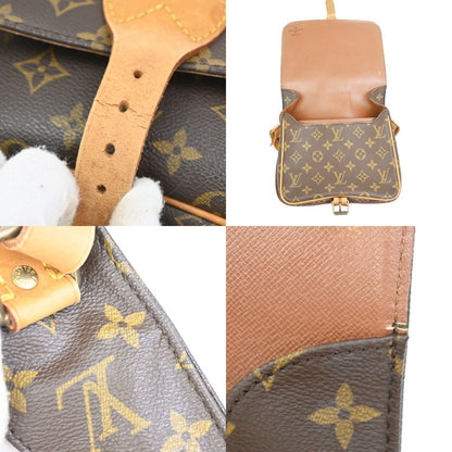 Louis Vuitton Cartouchiere Monogram Canvas, Brown, Canvas, Handbag