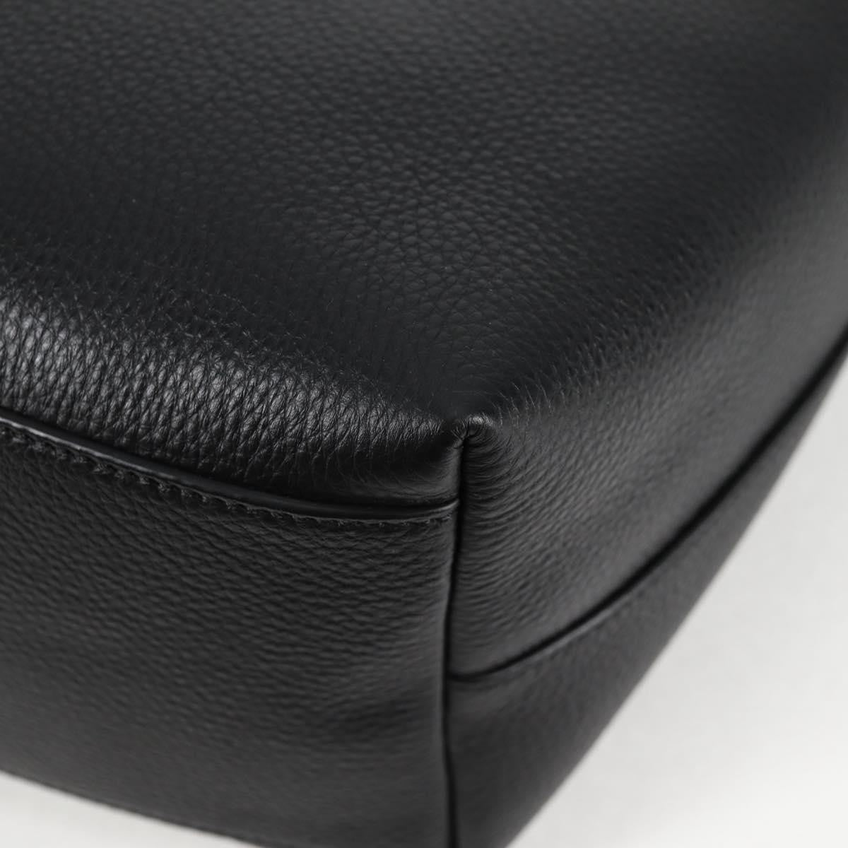 Versace Medusa Tote Leather, Black, Leather, Tote Bag