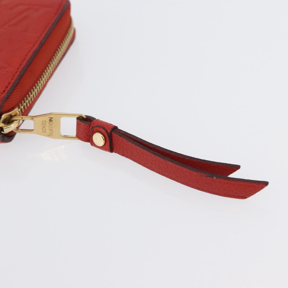 Louis Vuitton Portefeuille zippy Monogramme Empreinte Monogramme Empreinte, Orange, Leather, Wallet