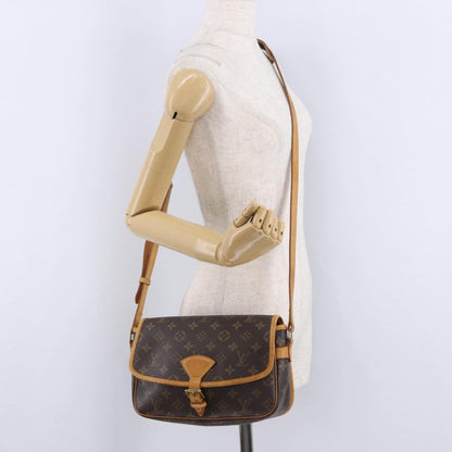 Louis Vuitton Sologne Monogram, Brown, Canvas, Shoulder Bag