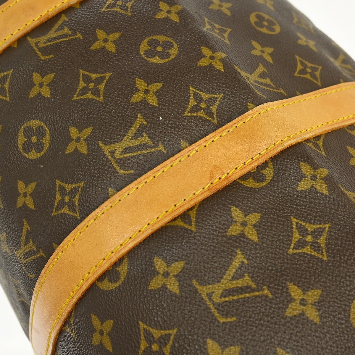 Louis Vuitton Keepall Monogram Canvas, Brown, Canvas, Travel Bag