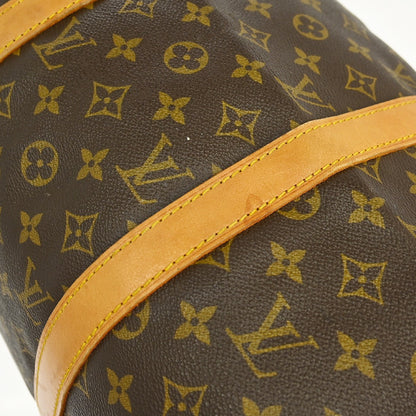 Louis Vuitton Keepall Monogram Canvas, Brown, Canvas, Travel Bag