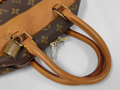 Louis Vuitton Deauville Monogram Canvas, Brown, Canvas, Handbag