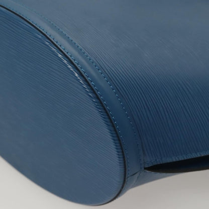 Louis Vuitton Saint Jacques Handbag Epi Leather, BLUE, LEATHER, Handbag