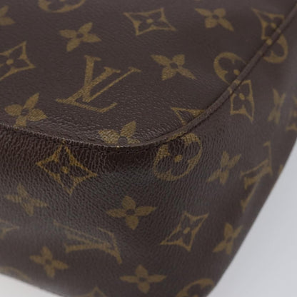 Louis Vuitton Looping Monogram Canvas, Brown, Canvas, Handbag