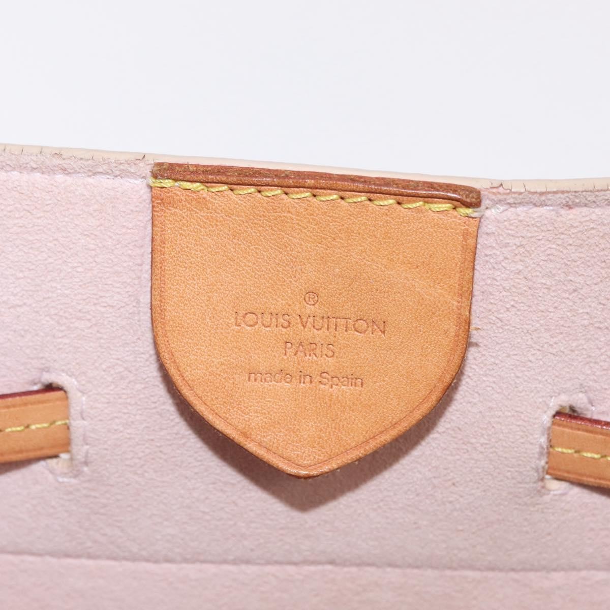 Louis Vuitton Girolata Damier, White, Canvas, Handbag
