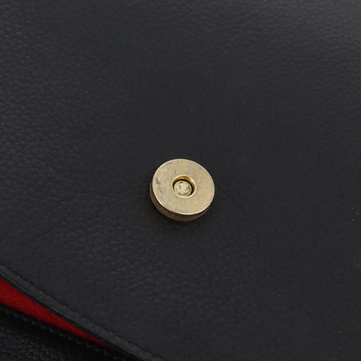 Celine Top Handle Leather, Black, Leather, Handbag