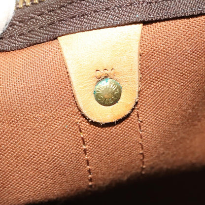 Louis Vuitton Keepall 55, Brown, Canvas, travel
