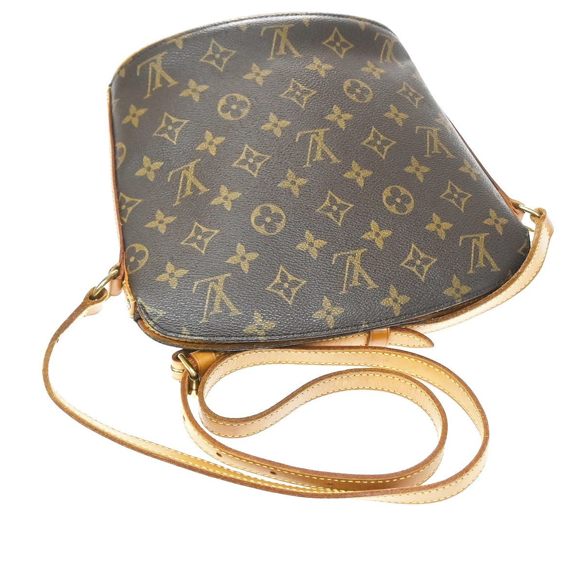 Louis Vuitton Drouot Monogram, Brown, Canvas, Shoulder Bag