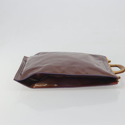 Louis Vuitton Stanton Monogram Vernis, Purple, Patent Leather, Tote Bag