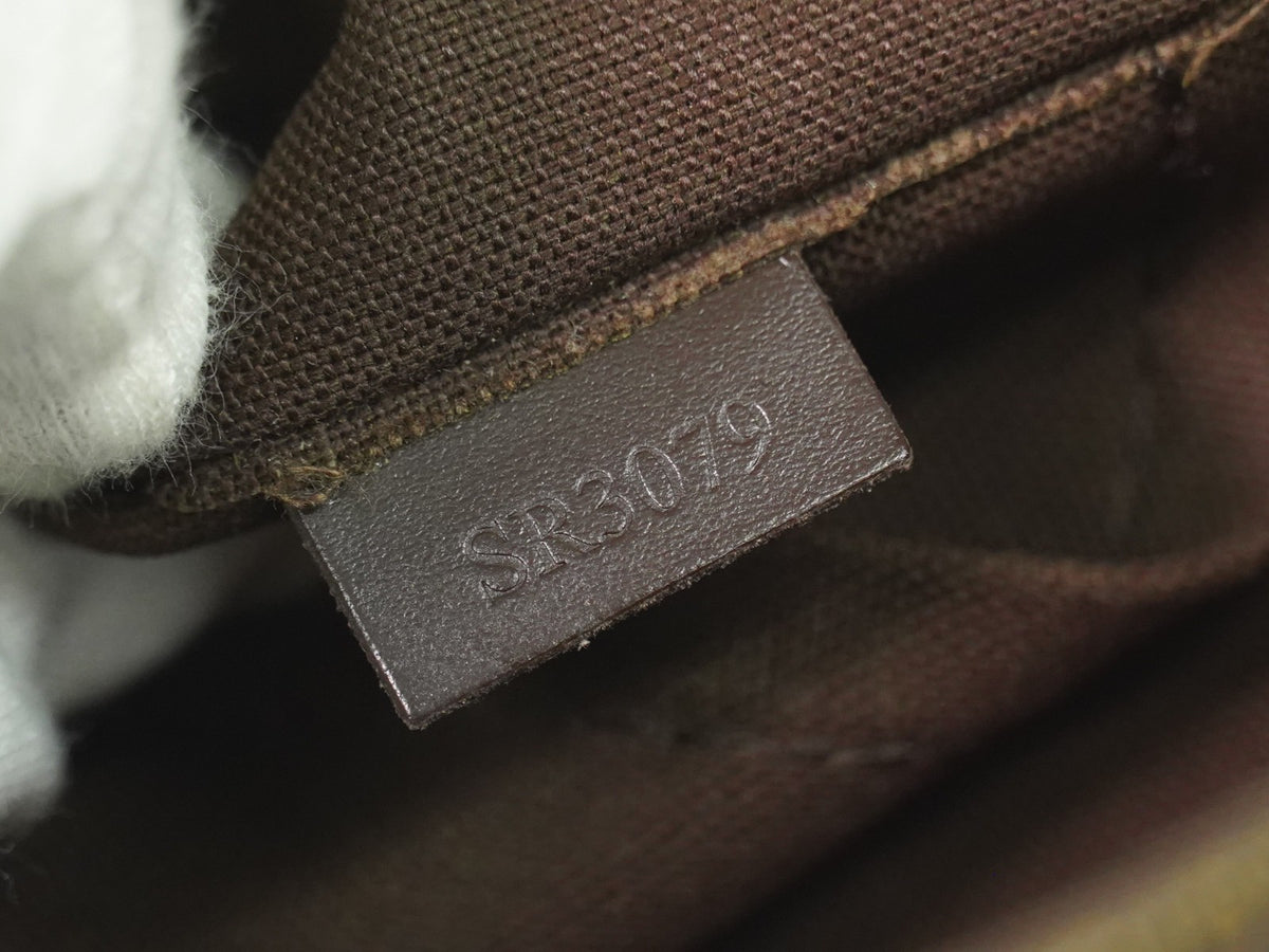 Louis Vuitton Brooklyn Damier Ebene, Brown, Canvas, Shoulder Bag
