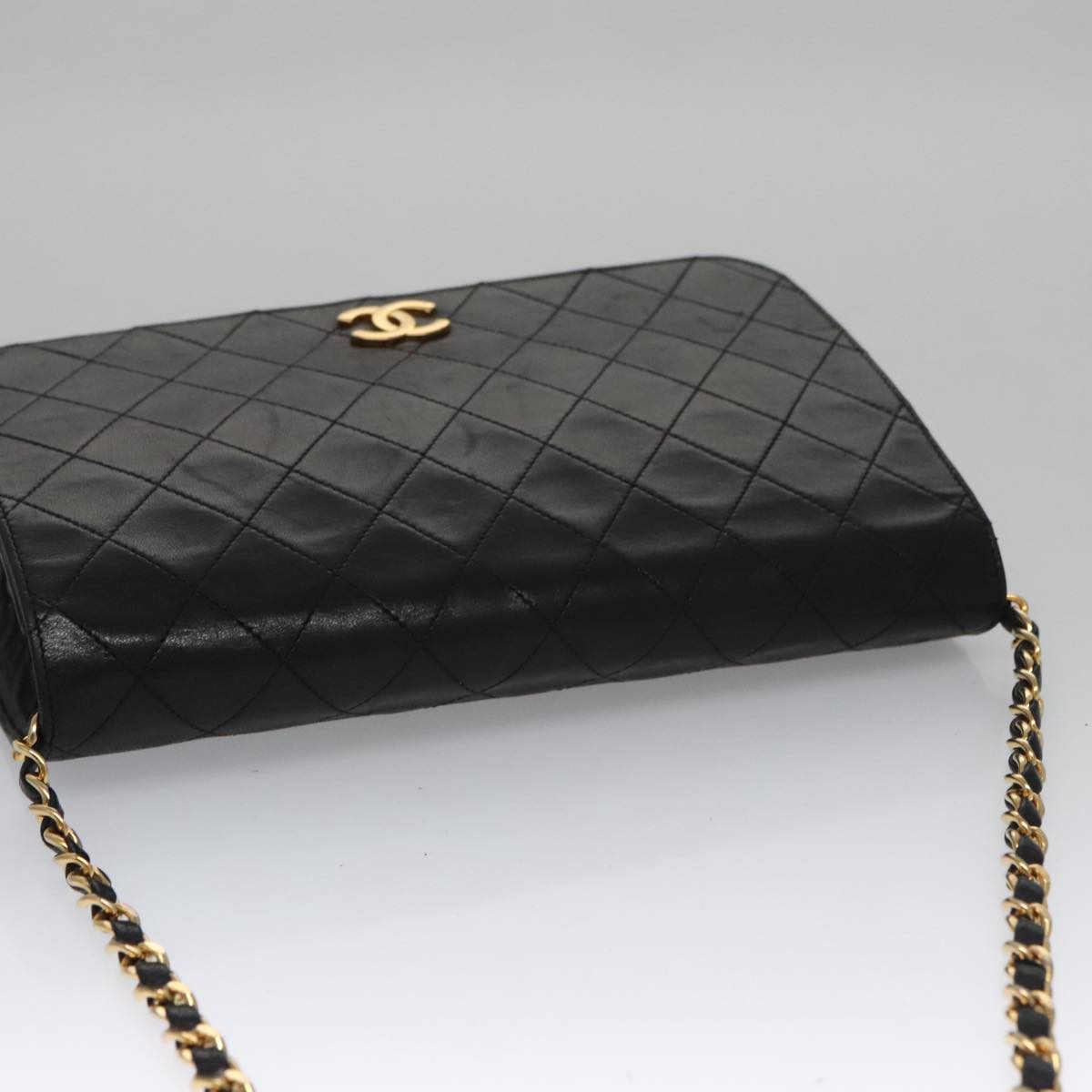 Chanel Flap bag, Black, Leather, shoulder