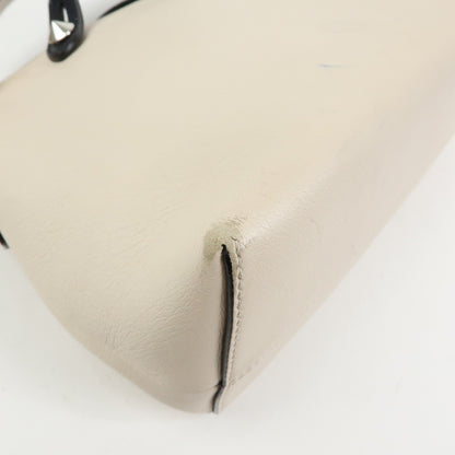 Fendi Selleria By The Way Satchel Leather, Neutral, Leather, Handbag