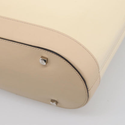 Salvatore Ferragamo Vintage Patent Leather, Beige, Patent Leather, Shoulder Bag