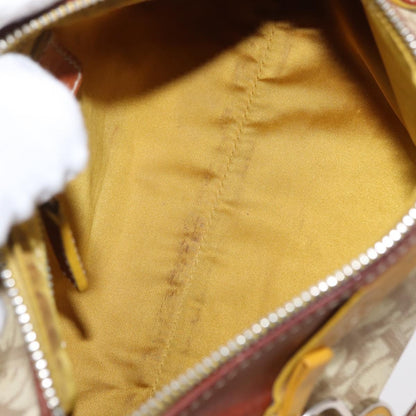 Christian Dior Vintage Trotter Romantique Diorissimo Coated Canvas, Beige, Canvas, Shoulder Bag