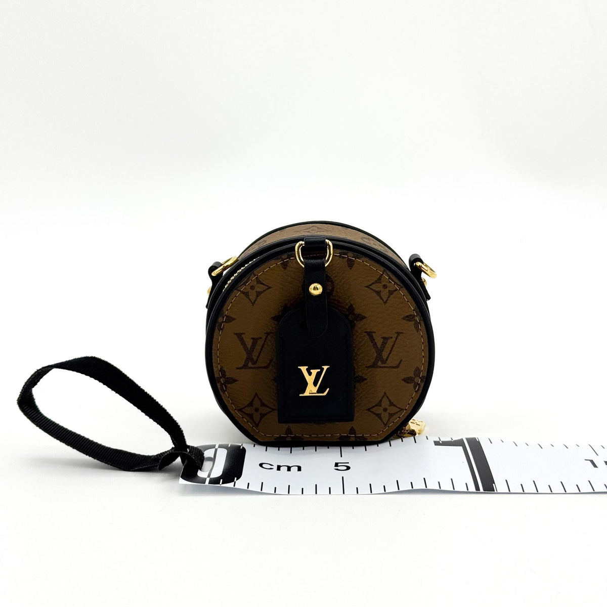 Louis Vuitton Mini Boite Chapeau Reverse Monogram Canvas, Brown, Canvas, Handbag