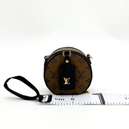 Louis Vuitton Mini Boite Chapeau Reverse Monogram Canvas, Brown, Canvas, Handbag