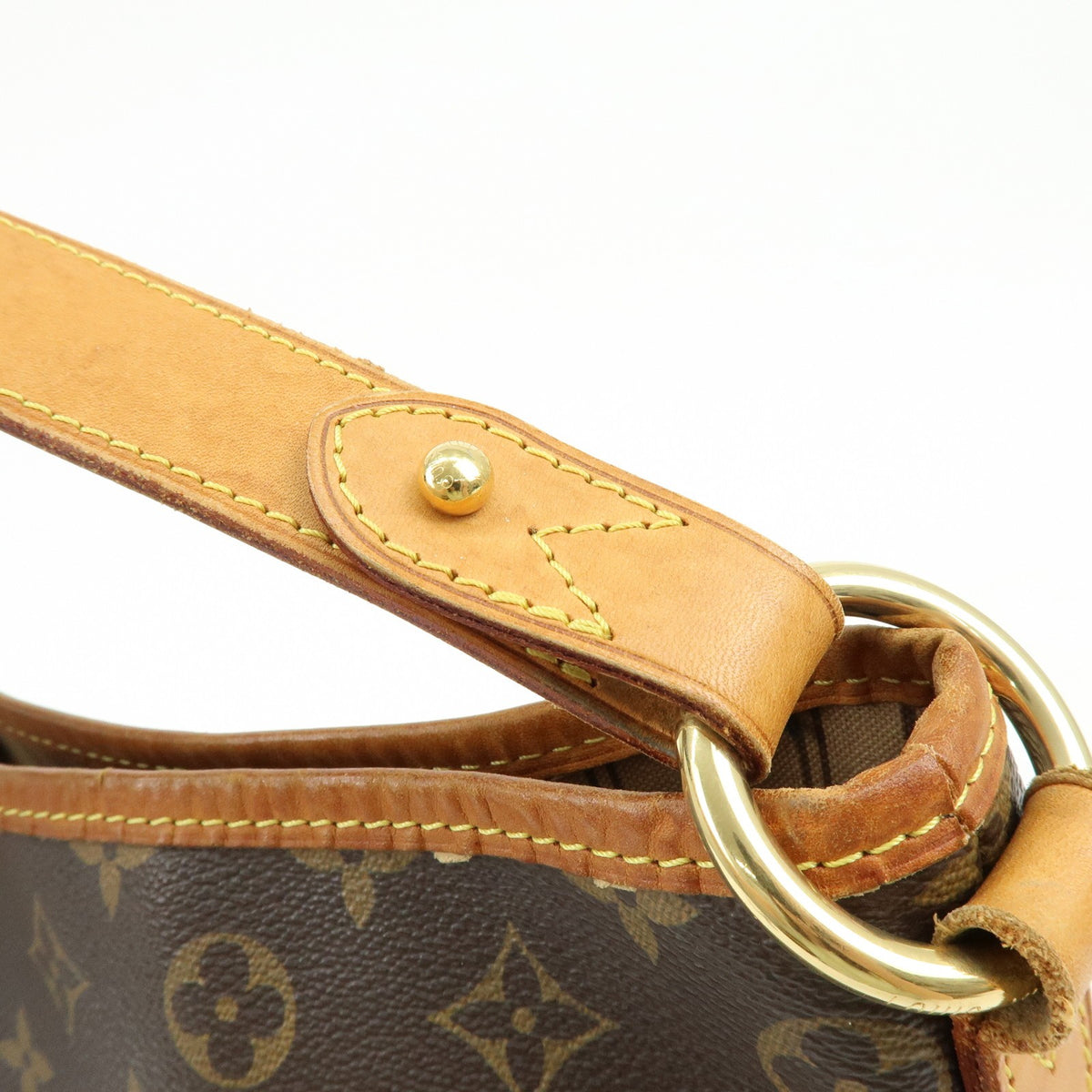 Louis Vuitton Delightful Monogram Canvas, Brown, Canvas, Handbag