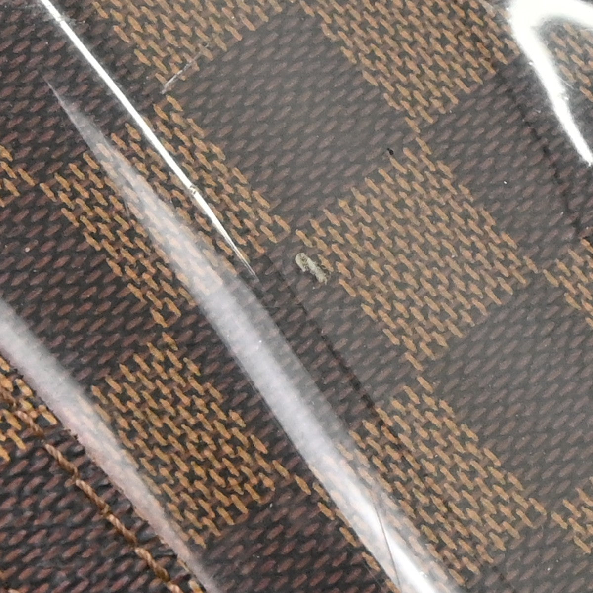 Louis Vuitton Portobello Messenger Damier Ebene, Brown, Canvas, Clutch