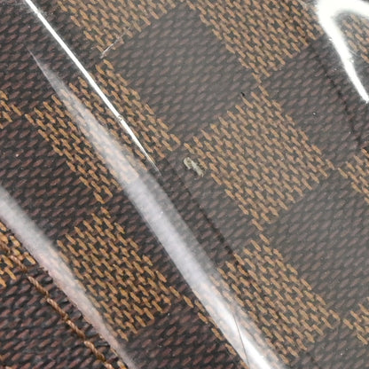 Louis Vuitton Portobello Messenger Damier Ebene, Brown, Canvas, Clutch