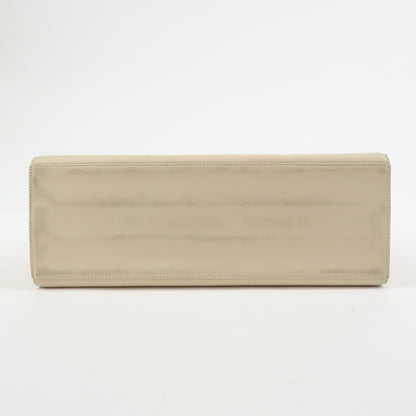 Loewe Anagram Leather, Beige, Leather, Tote Bag