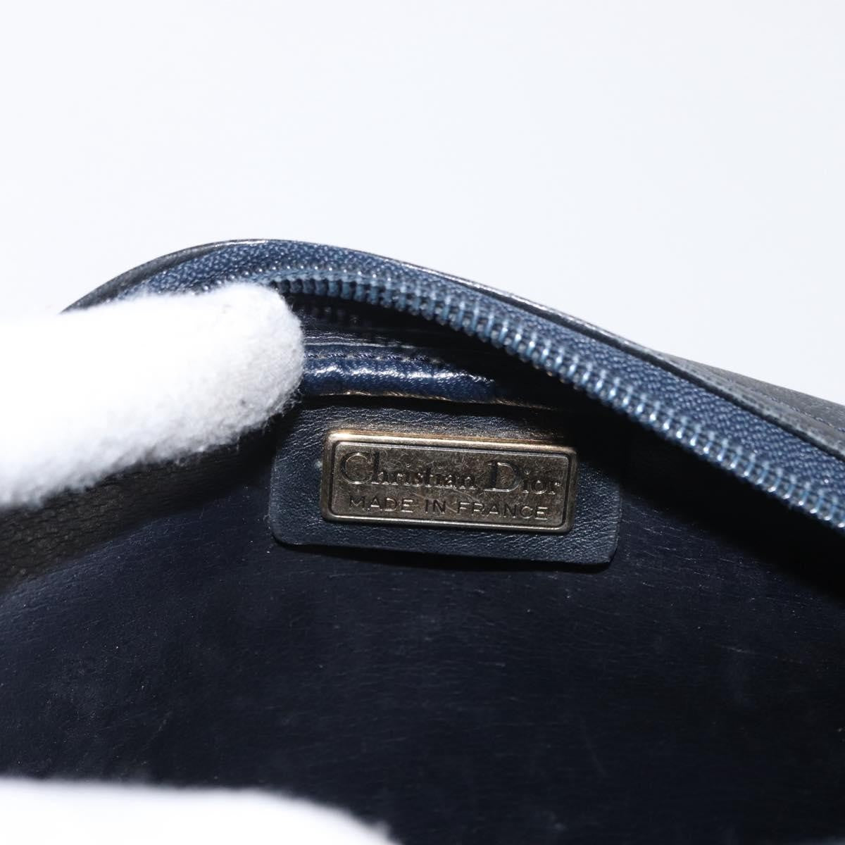 Christian Dior Vintage Leather, Navy, Leather, Shoulder Bag