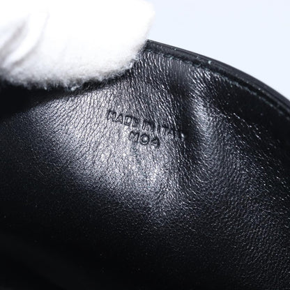 Celine Flap Shoulder Leather, Black, Leather, Shoulder Bag