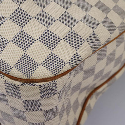 Louis Vuitton Siracusa, Grey, Canvas, shoulder
