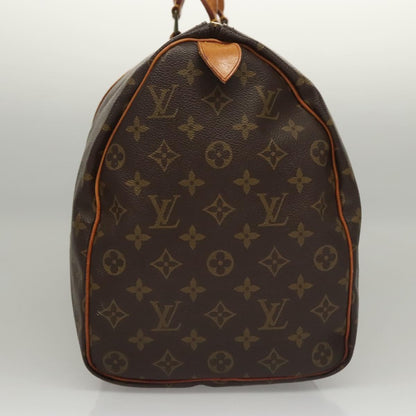 Louis Vuitton Keepall 45, Brown, Canvas, travel