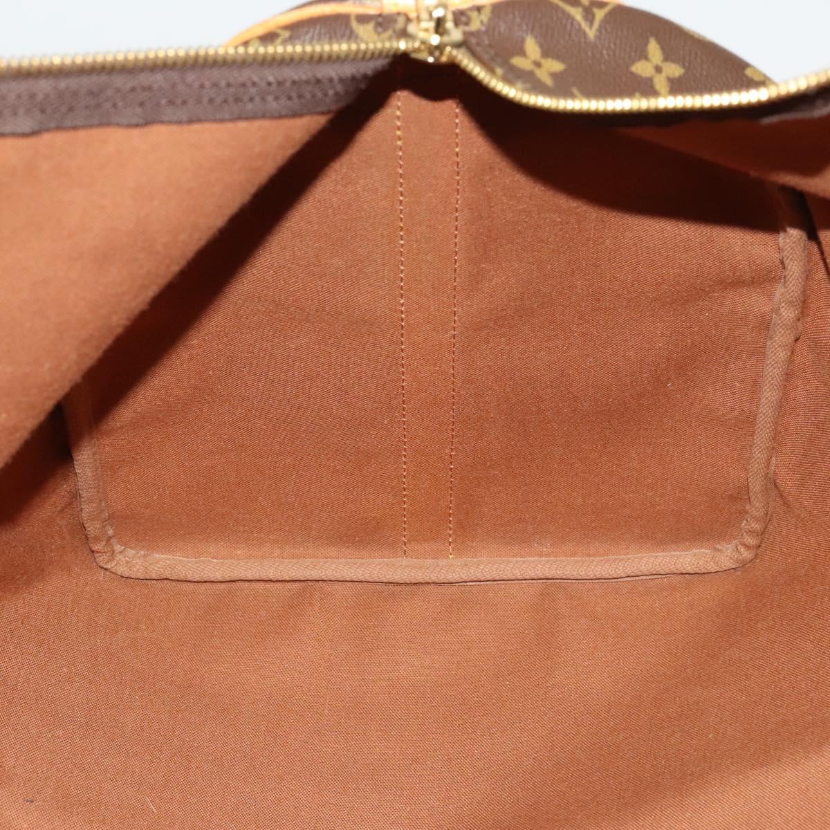 Louis Vuitton Keepall Bandouliere 55, Brown, Canvas, travel