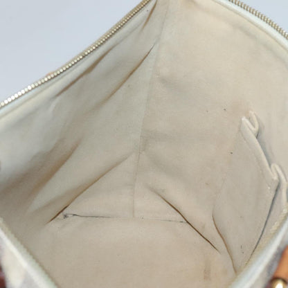 Louis Vuitton Saleya, White, Canvas, tote