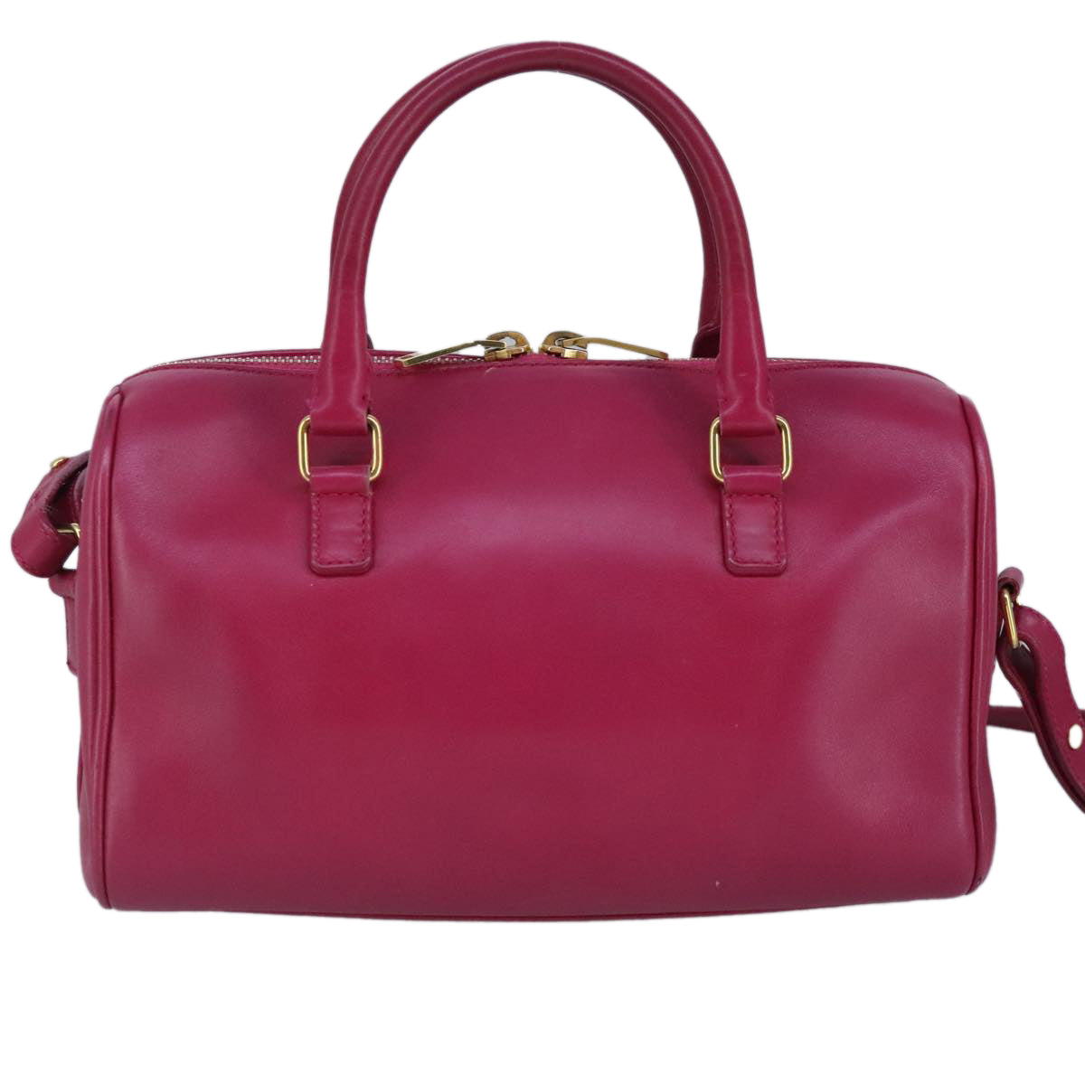 Saint Laurent Duffle, Pink, Leather, handbag