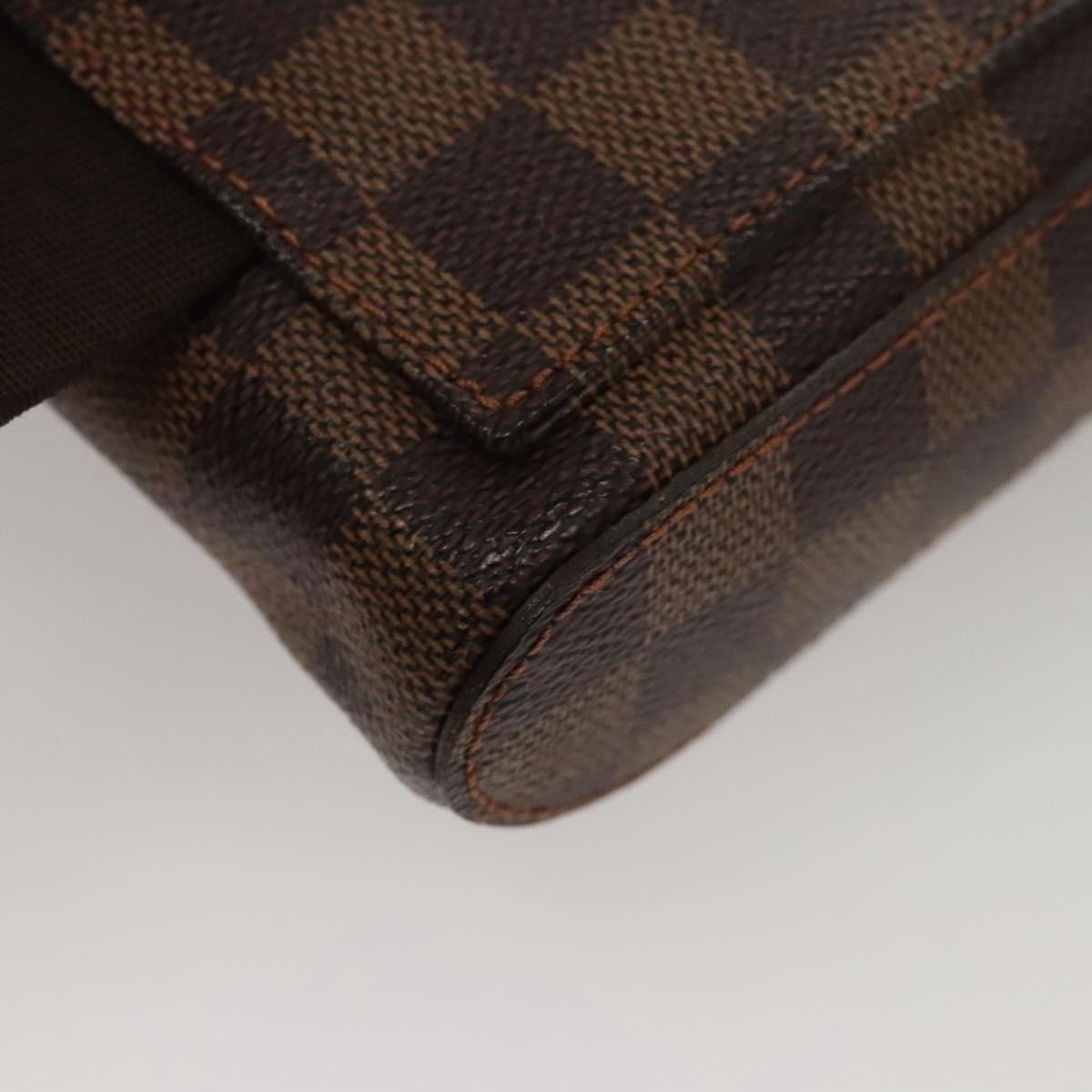 Louis Vuitton Geronimos, Brown, Canvas, shoulder